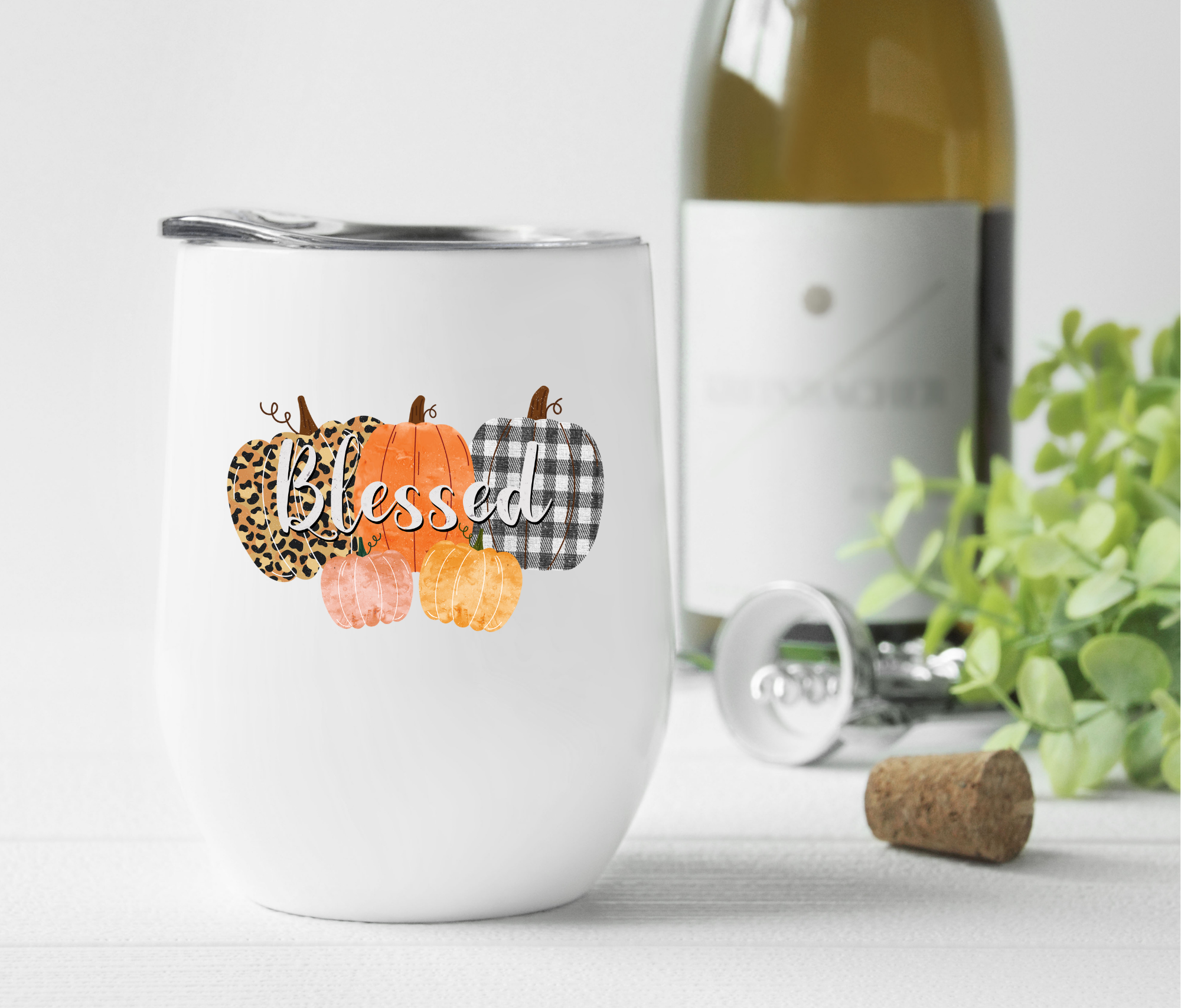 Blessed Wine Tumbler