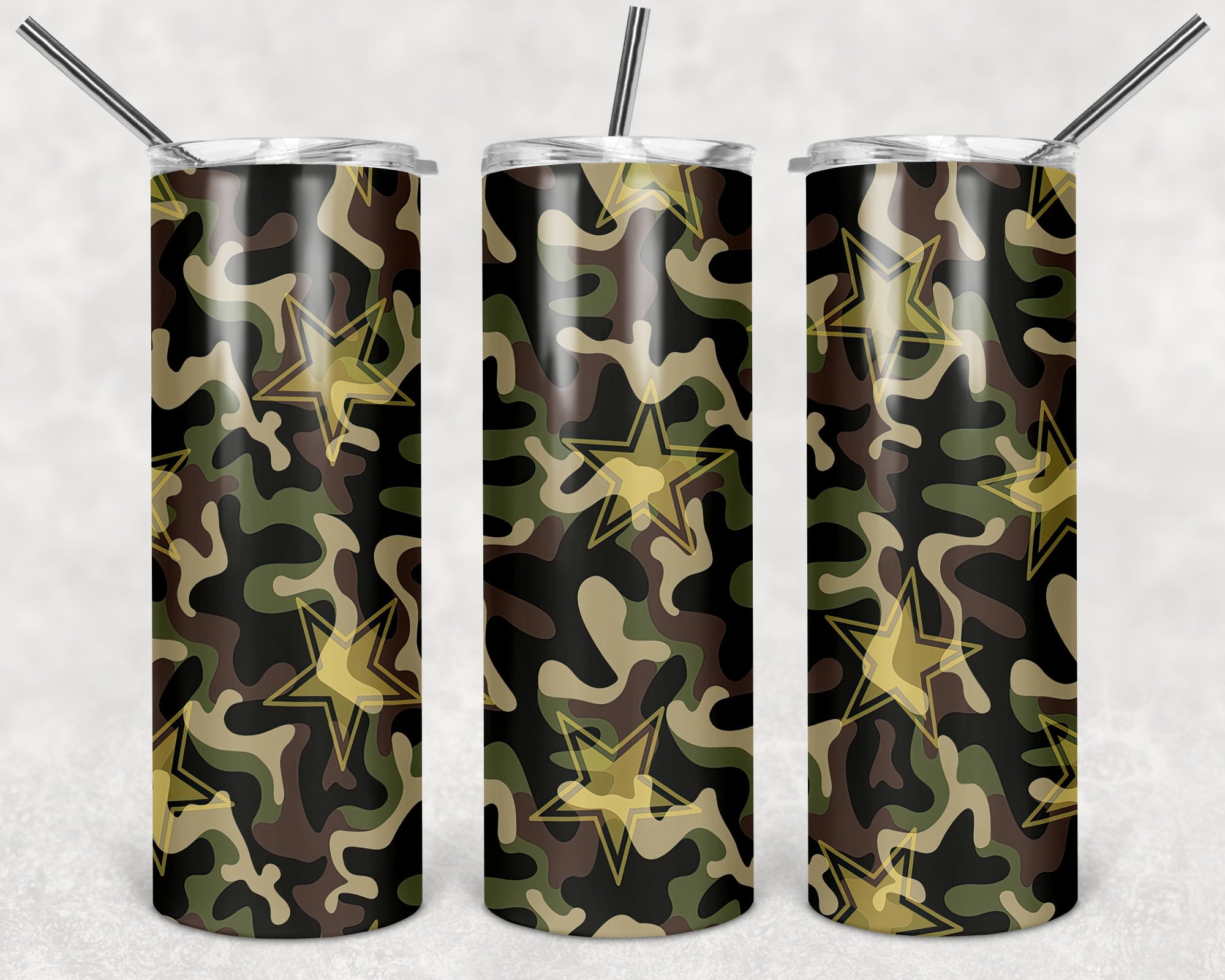 Camo 20 oz Tumbler