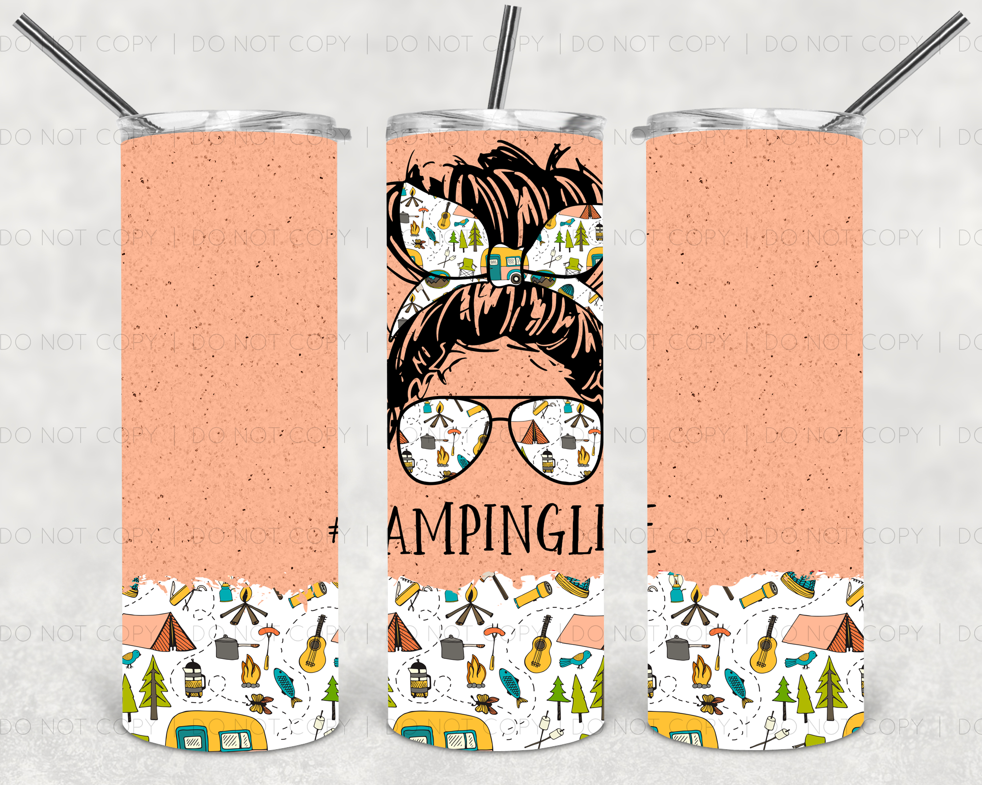 Camping Life 20 oz Tumbler