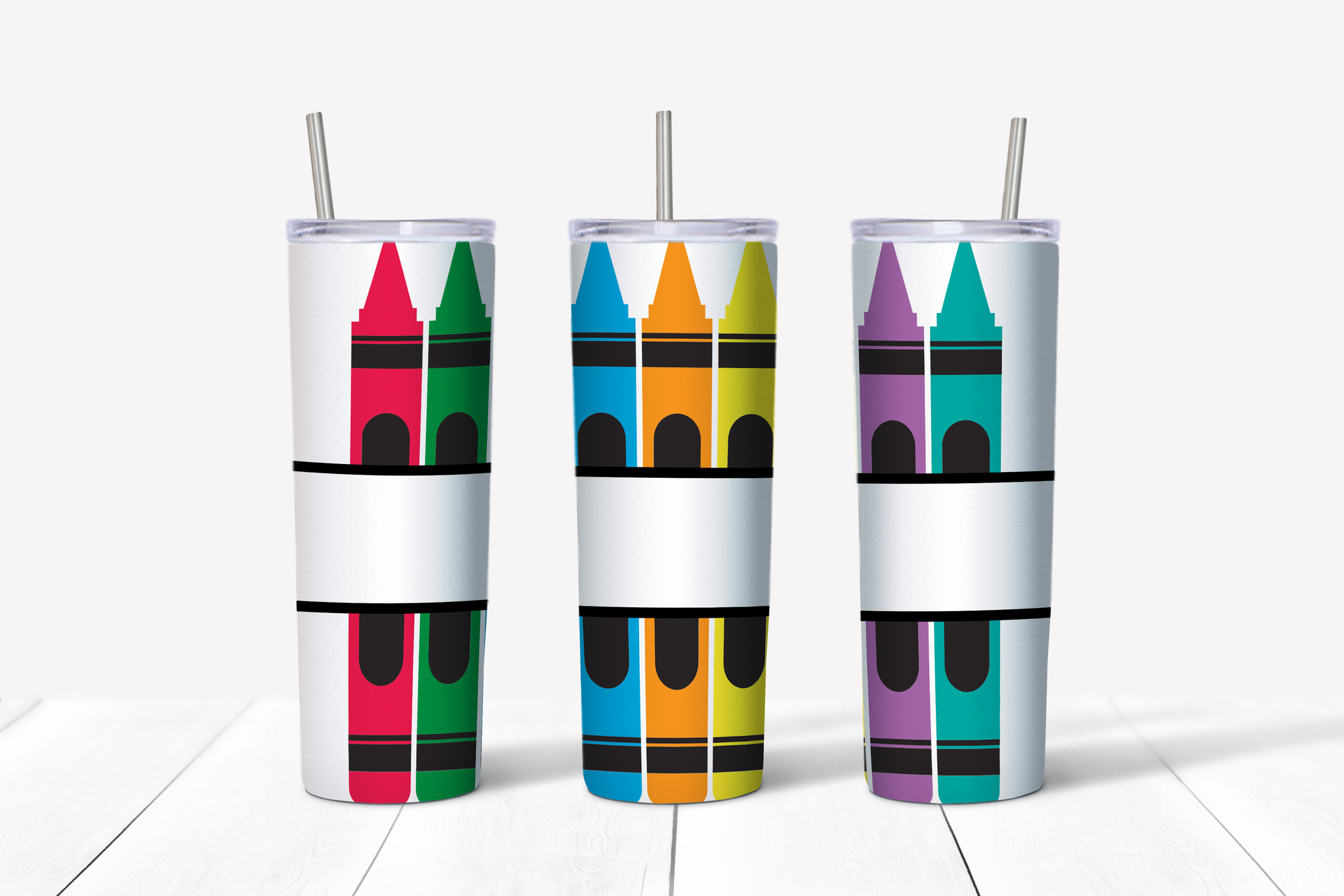 Crayons 20 oz Tumbler