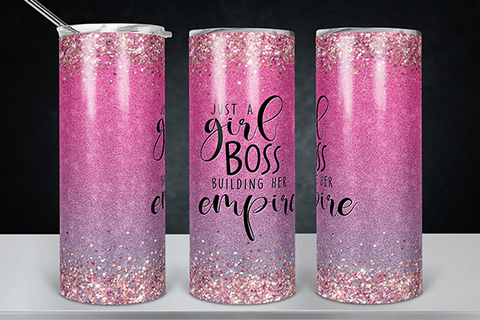 Just a Girl Boss Building Her Empire 20 oz Tumbler