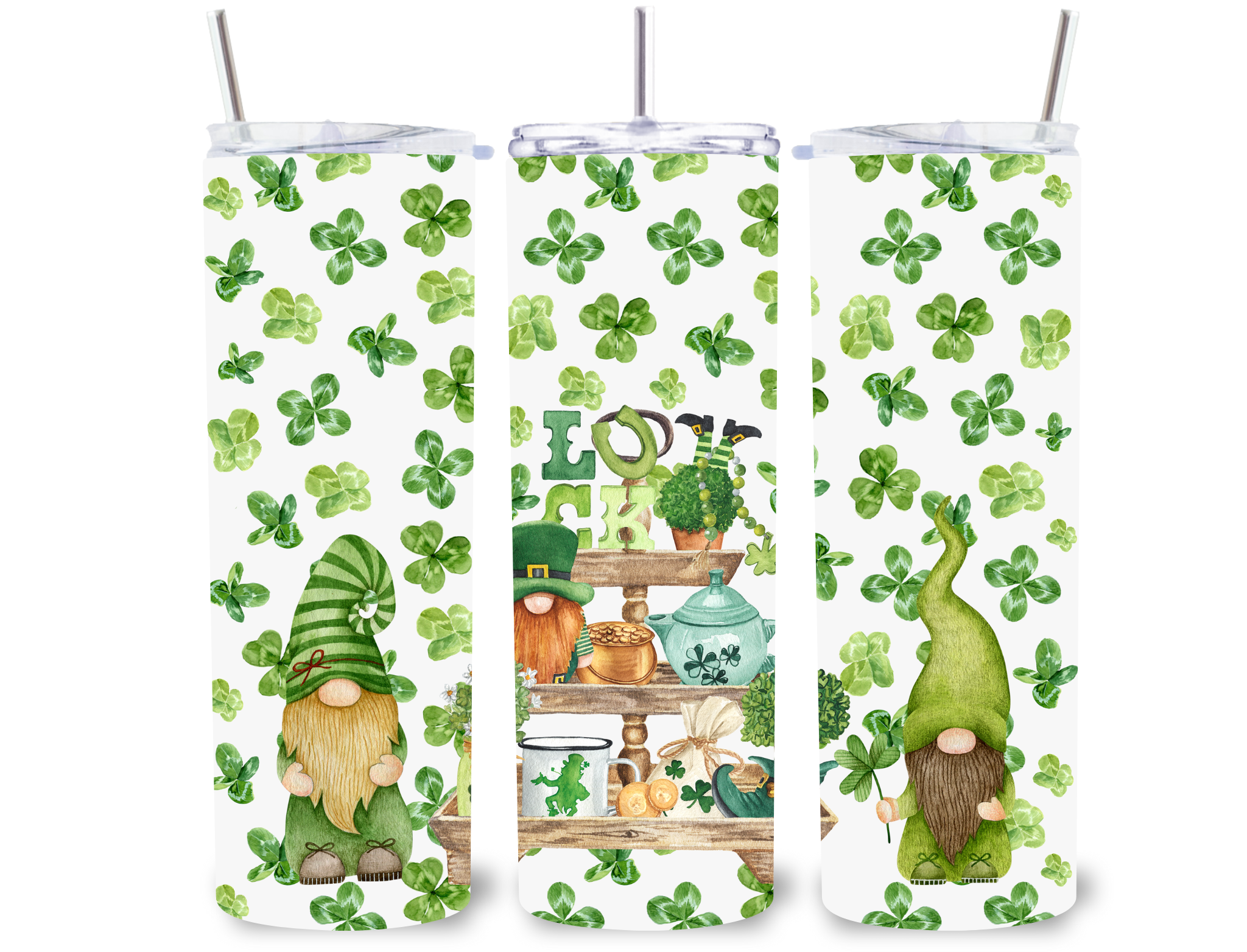 Gnome St. Patrick's Day 20 oz Tumbler