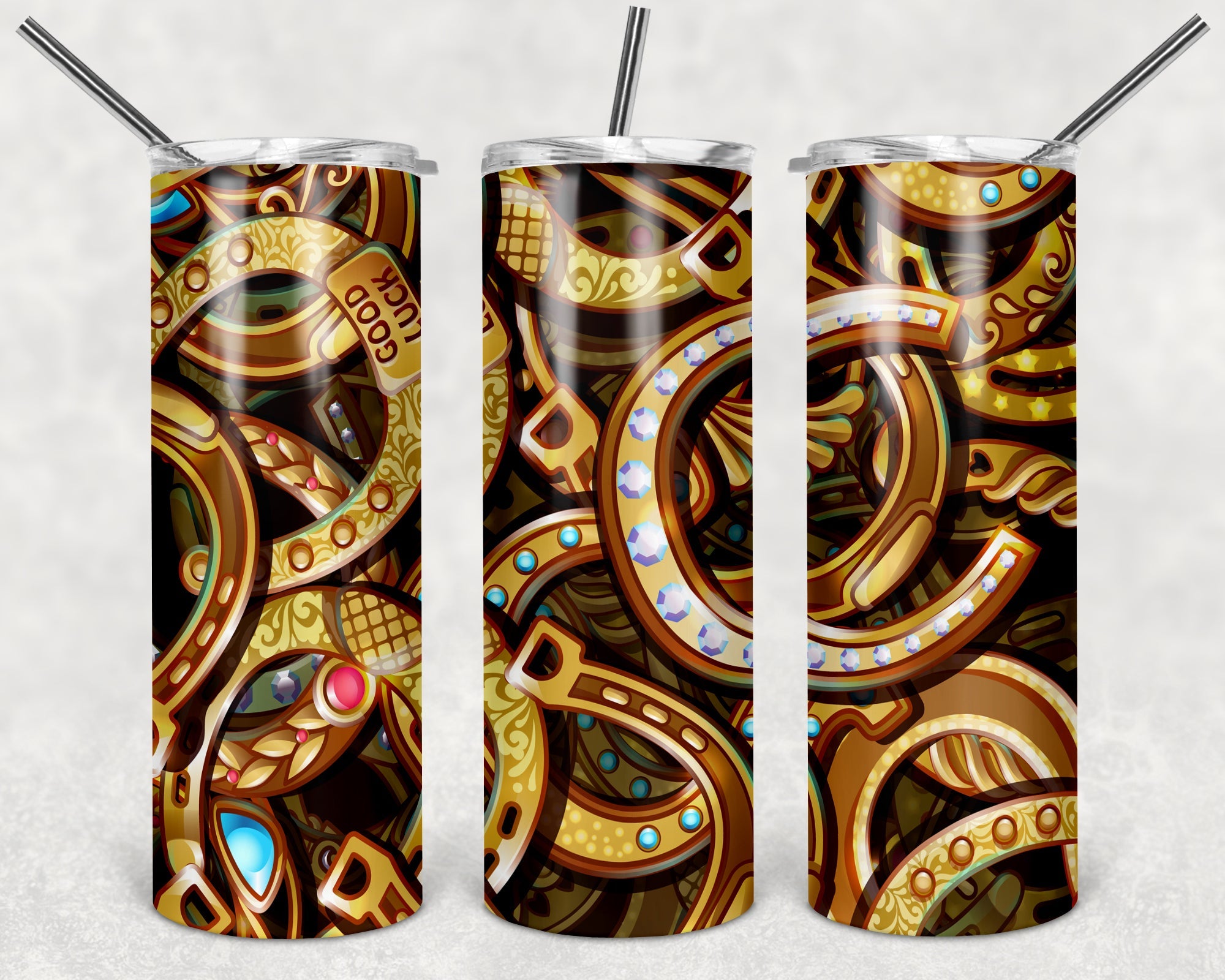 Horse Shoes 20 oz Tumbler