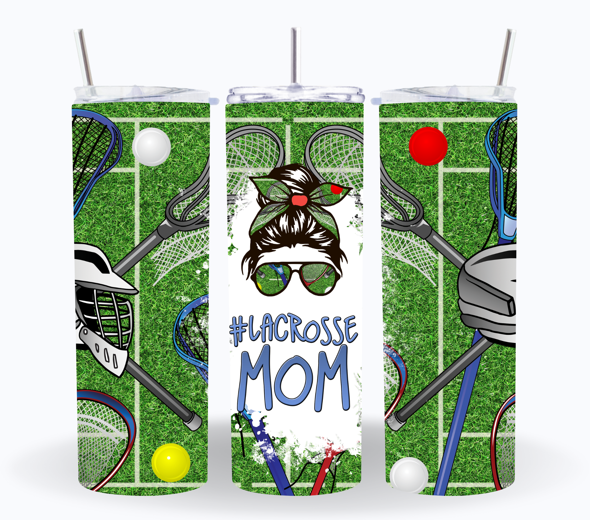 Lacrosse Mom 20 oz Tumbler