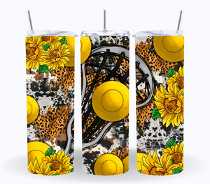 Lacrosse Sunflowers 20 oz Tumbler