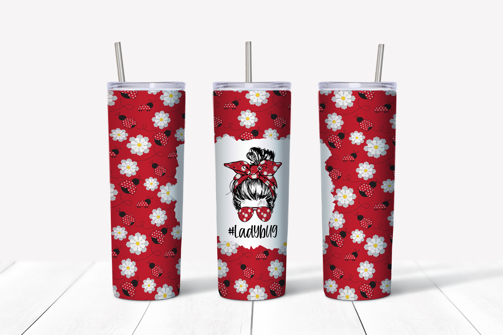 Ladybug 20 oz Tumbler