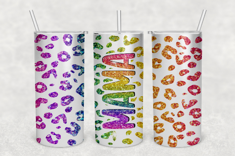 Mama Leopard 20 oz Tumbler