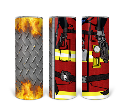 Firefighter Red Edge 20 oz Tumbler