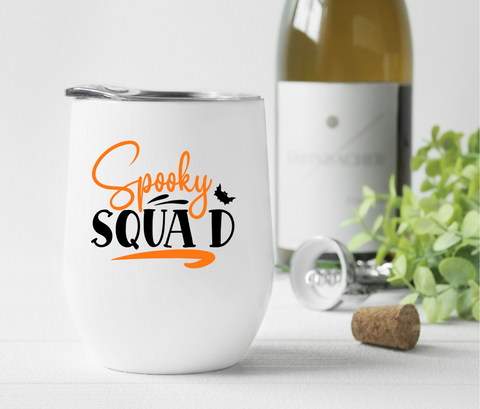 Spooky Squad Wine Tumbler