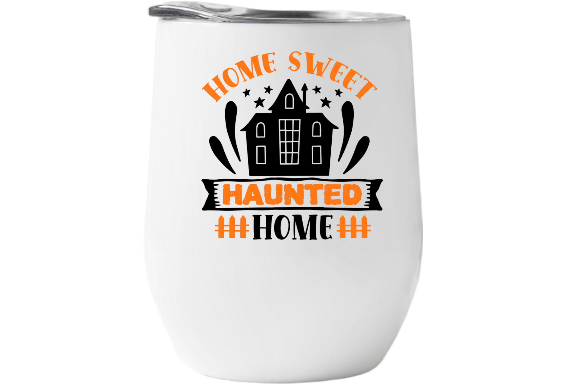 Home Sweet Haunted Home Wine Tumbler