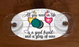 Friend Wine Holder