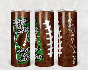 Football Mom 20 oz Tumbler