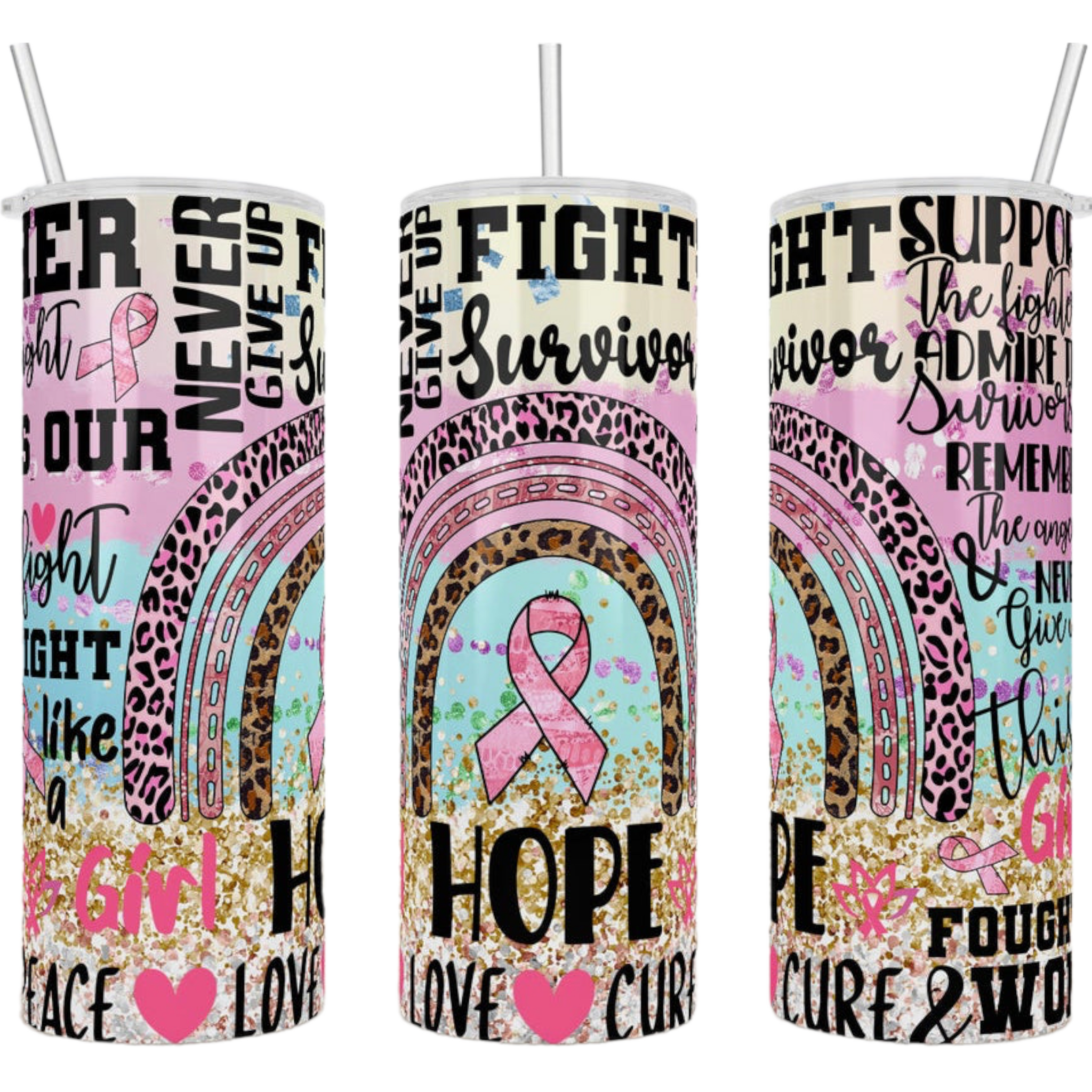 Hope Rainbow 20 oz Tumbler