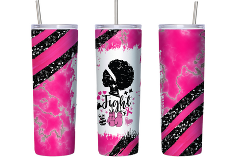 Fight Breast Cancer 20 oz Tumbler