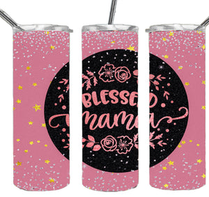 Blessed Mama 20 oz Tumbler