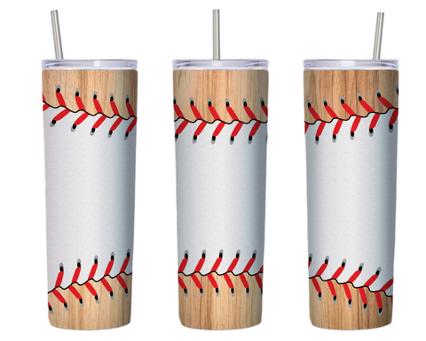 Baseball Seams 20 oz Tumbler