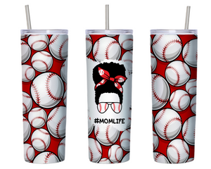 Baseball Mom Life 20 oz Tumbler