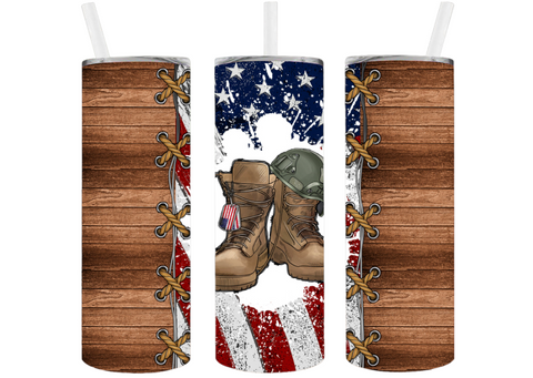 Military 20 oz Tumbler