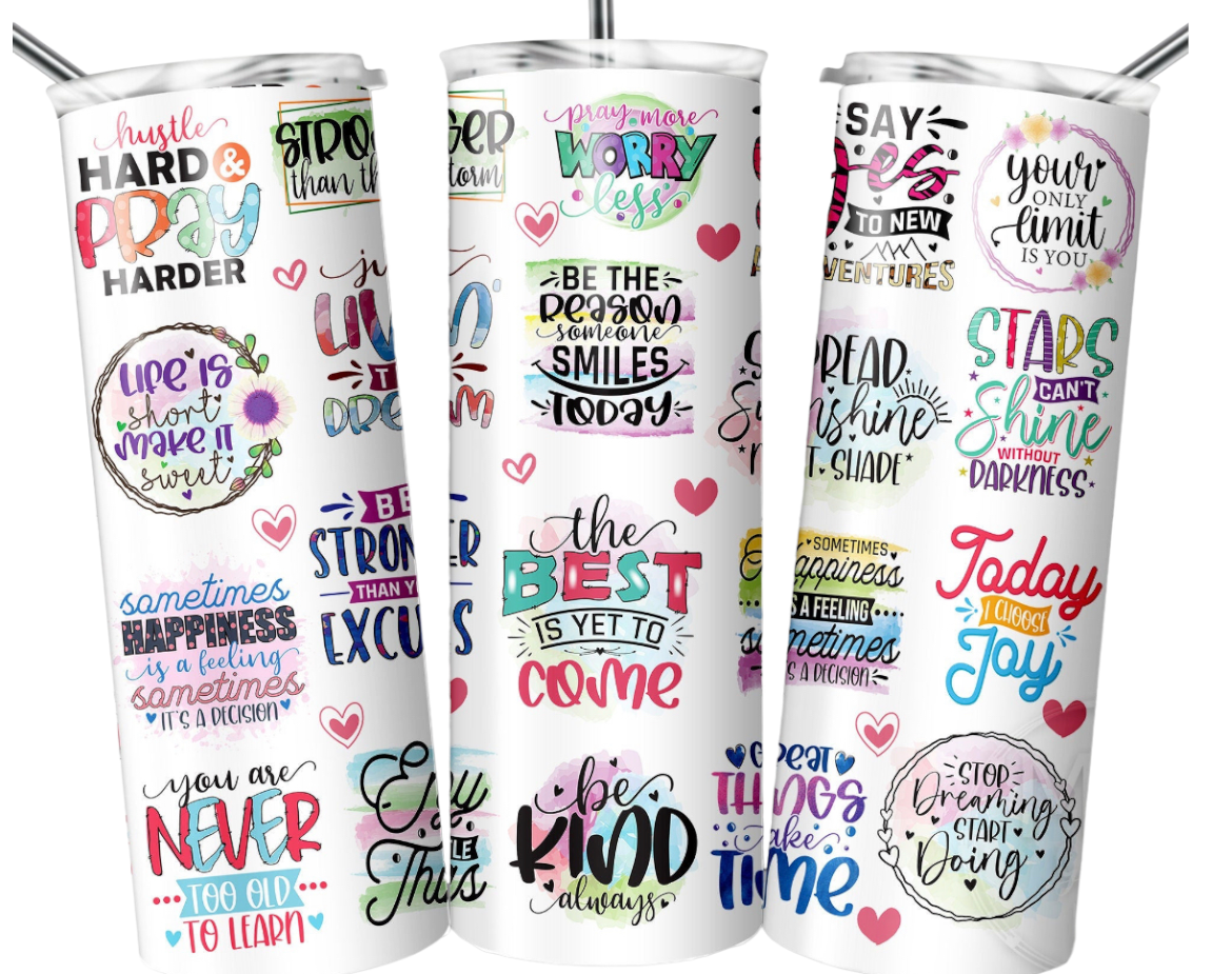 Positivity 20 oz Tumbler