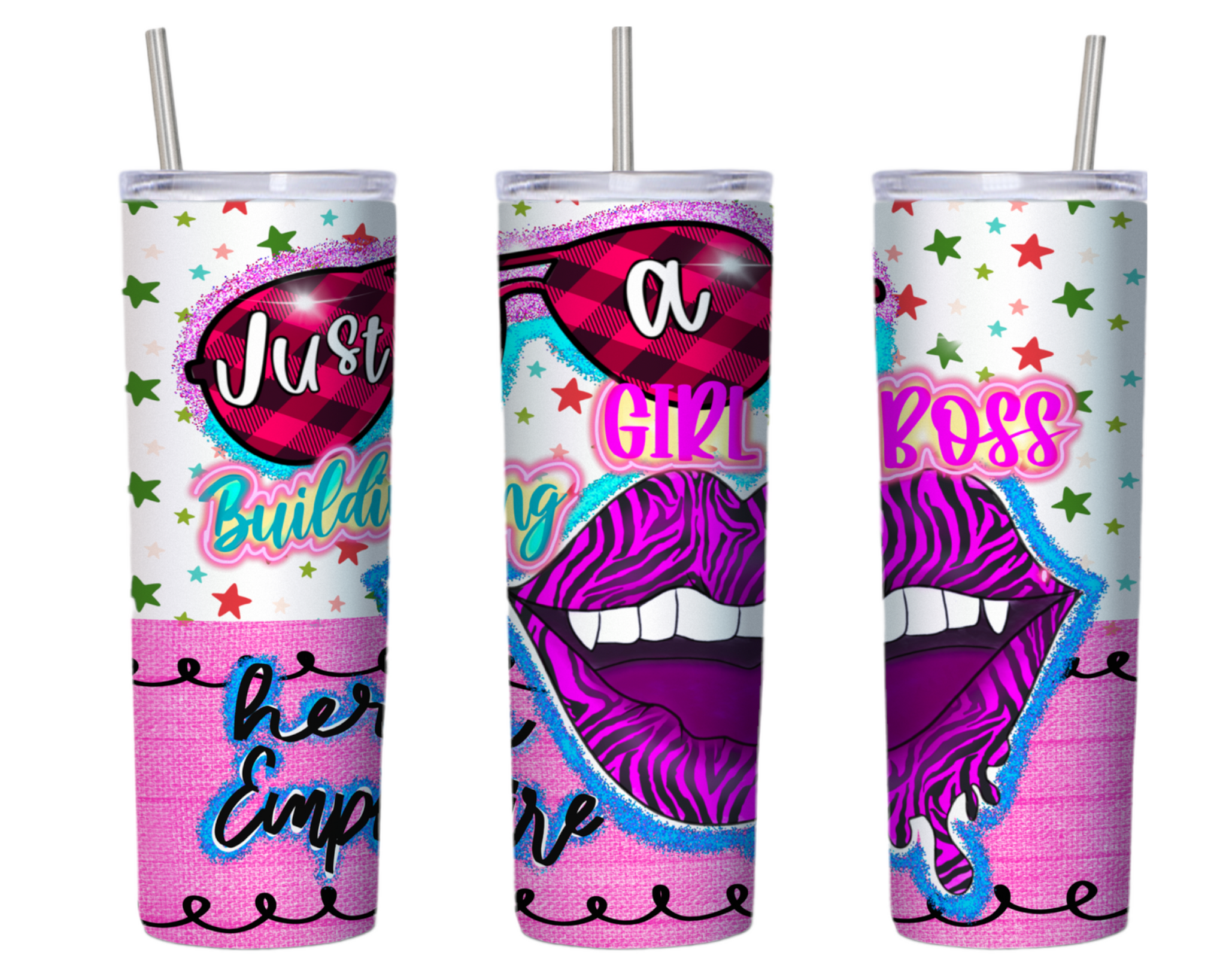 Just a Girl Boss Building Her Empire 20 oz Tumbler